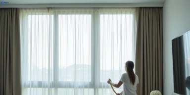 Delicate sheer drape cleaning aspley Matty Curtain Cleaning